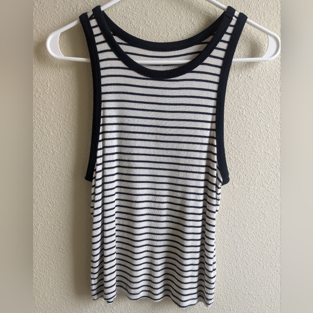 American Eagle Striped Tank Top size small
